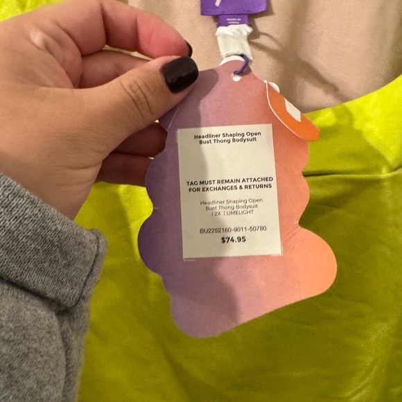 Yitty headliner shaping open bust bodysuit 2x NWT - Picture 2 of 4